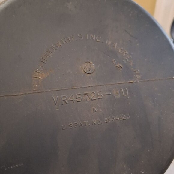 Betts 5 Inch Vapor Hood 180 Oulets Clamp Rubber VR45725BU - Picture 6 of 7